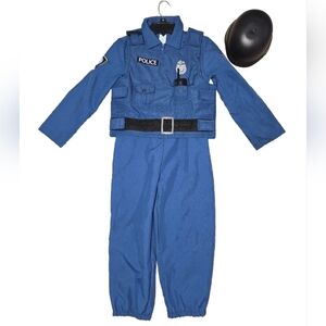 I Want To Be..  A Police Officer Kids Costume , Size Medium 7/8